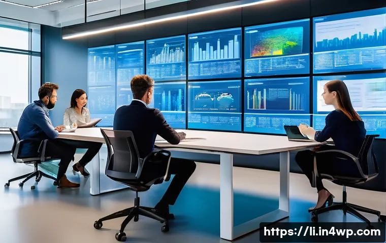 융합 연구에서의 연구자 간 협력 - A diverse group of professionals from different fields such as life sciences, artificial intelligenc...